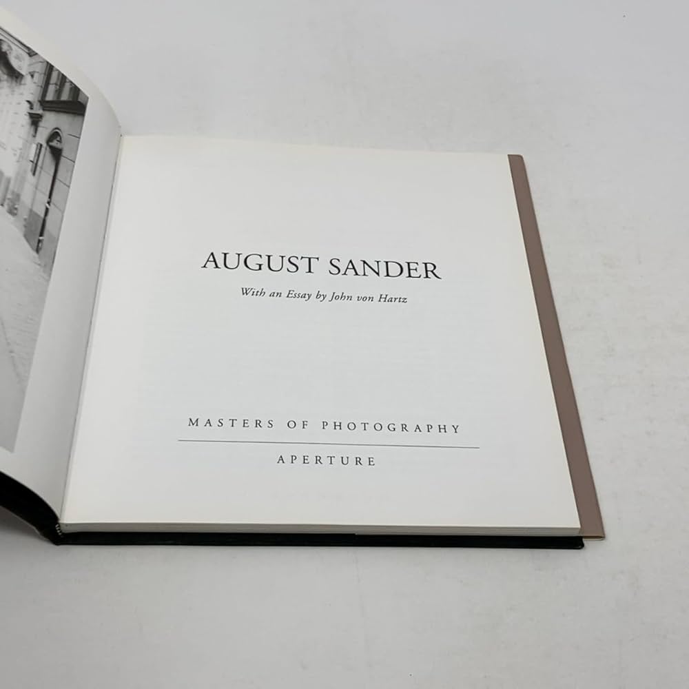 【Mr.frea 】August Sander Amazon.com: August Sander: Trade Hardcover (Masters of